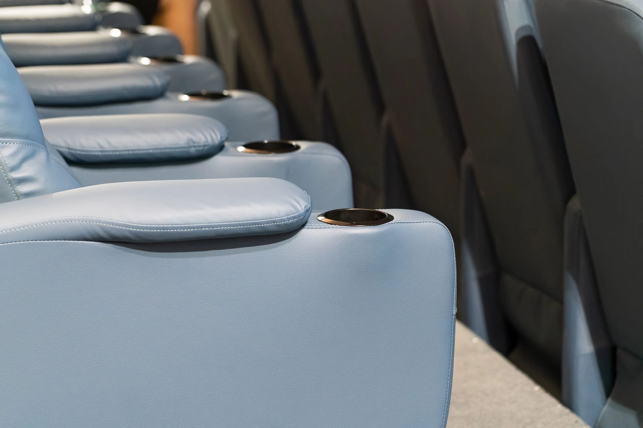 Luxury cinema seating for a private home theatre